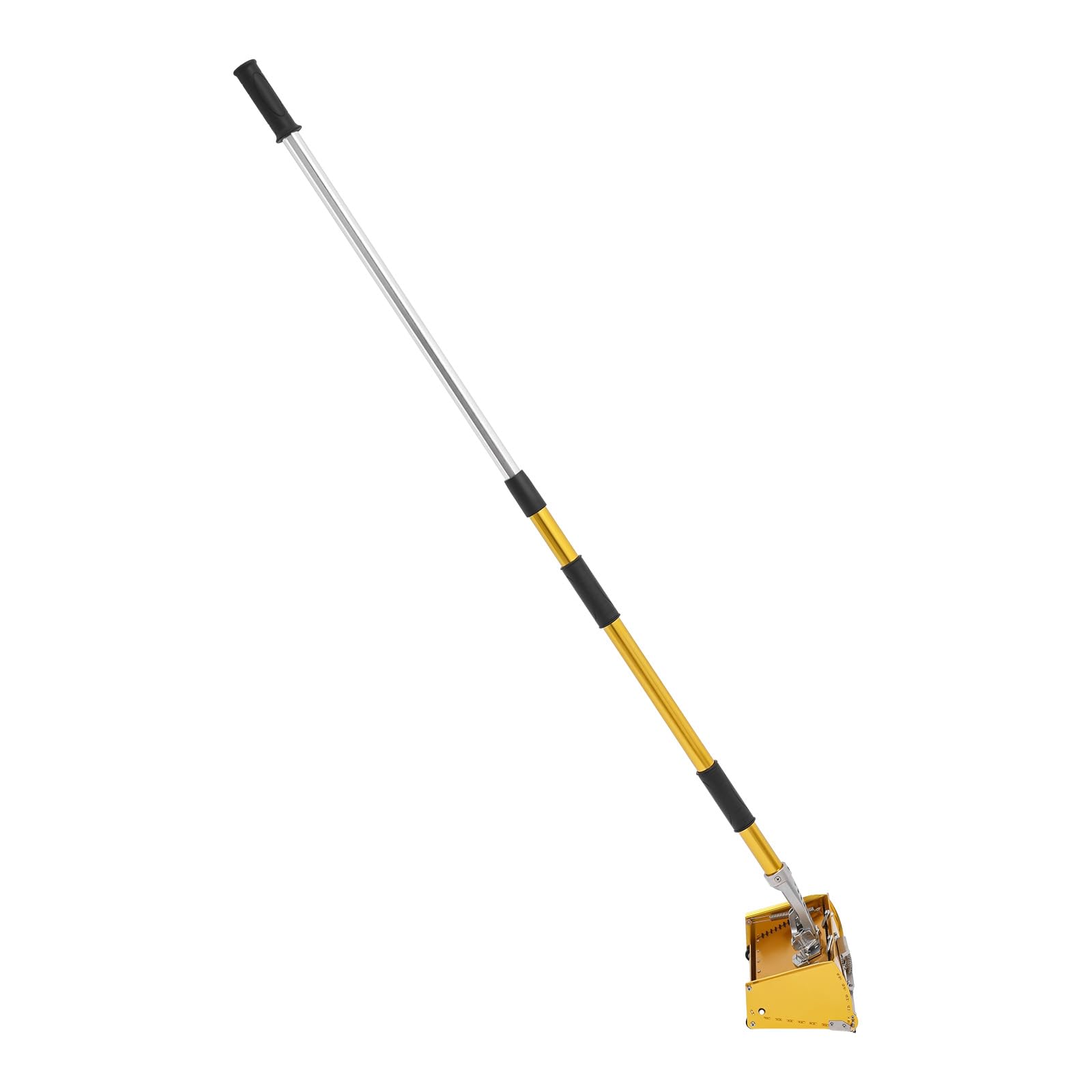 Juego de espátula, herramienta para paneles de yeso, ajuste de 5 niveles, 105-168 cm, ajustable, paleta para paredes y techos, cabezal de afeitado ajustable a 30° a 90 °
