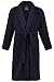 Produktbild JP 1880 Herren große Größen bis 7XL, Herren-Bademantel, Morgenmantel, Baumwoll-Frottee, Gürtel & Taschen, Knielang, Schalkragen navy 3XL 702388 76-3XL