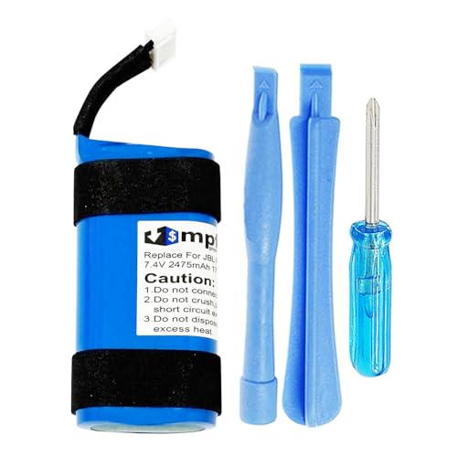 MPF Products 3000mAh SUN-INTE-265 バッテリー交換用 JBL PartyBox On-The-Go ポータブルカラオケパーティースピーカー