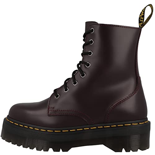 Dr. Martens Jadon 8-Eye Leather Platform Boot for Men and Women White Polished Smooth 7 US Women6 US Men product thumbnail 12