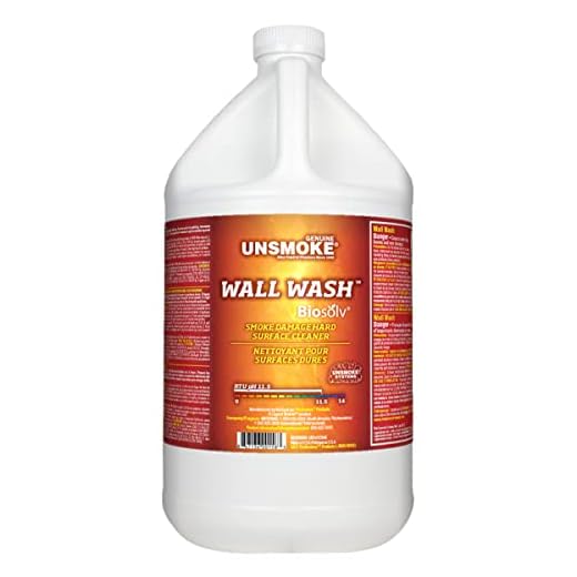 Unsmoke Wall Wash with Biosolv Degreaser