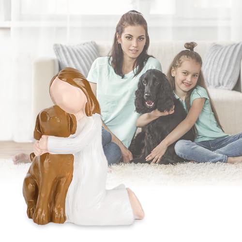 Hund Deko Engel Trauer Geschenk Schutzengel Gedenkstein Statue Für Thanksgiving Weihnachten Heimdekoration Ornament Gedenkgeschenke