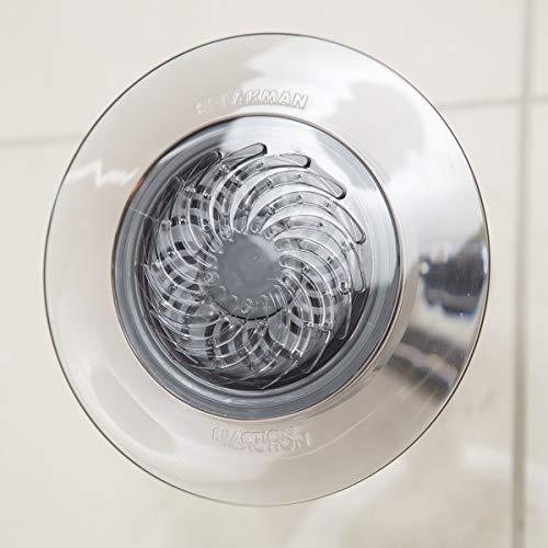 Speakman S-4002 Reaction Single-Function Showerhead For Stylish Bathroom Décor, 2.5 Gpm, Clear Smokey Gray #TOP3