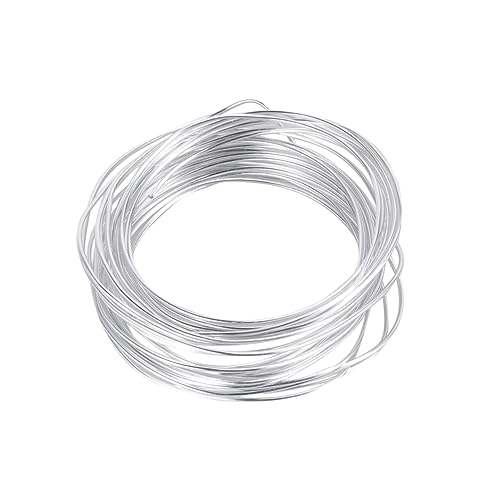 HAWILLOSCH DIY Aluminum Wire Bendable Soft Great for Dolls Models Bike Models Moulding Flower Shelves