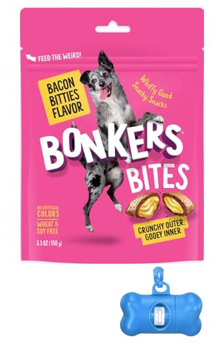 DN Essentials Bundle - Bonkers Bacon Bitties Flavored Dog Treats