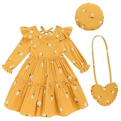 Yelow Dress With Flowers
