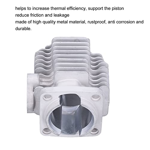 Aramox Kit de pistão cilíndrico, conjunto de rolamento de pistão de cilindro de metal para motor de