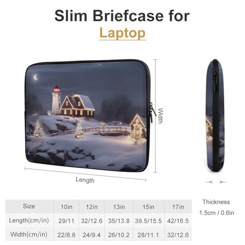 Funda para portátil de 13 pulgadas diseño Navidad impermeable miniatura 2