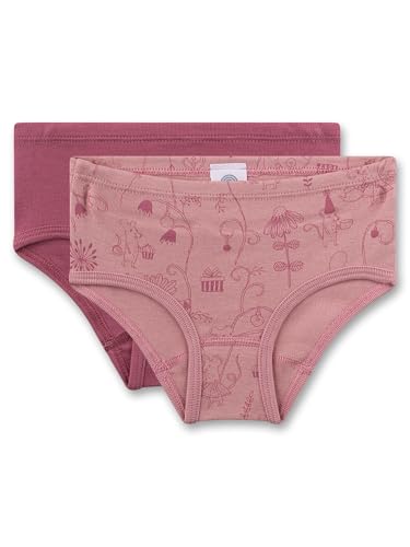 Sanetta Mädchen-Hüftslip (Doppelpack) rosa Mäuse | Hochwertige...