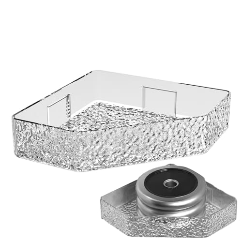 Lambo Estante triangular para pared autoadhesivo, para acondicionador, loción corporal, champú, aromaterapia