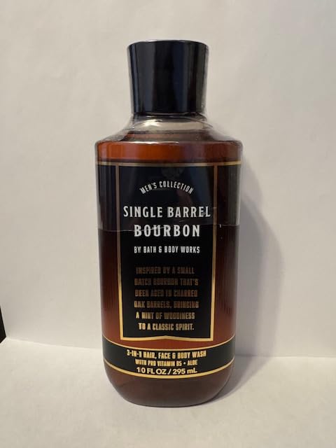 Single Barrel Bourbon 3-in-1 Hair, Face, and Body Wash