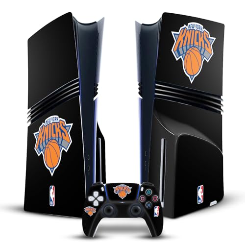 Cadeau Fan NBA Skin PS5 New York Knicks Habillage Vinyle Console PlayStation 5 Pro et Manette