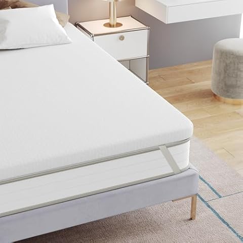 Frideko 7cm Memory Foam Mattress Topper Cover