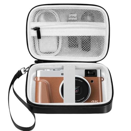 HOMTRAK Étui pour Appareil Photo Compact Compatible Kodak Pixpro C1, Canon G7X, Sony ZV, Panasonic Lumix et Kodak Smile, Rigide EVA, Housse Appareil Photo,...