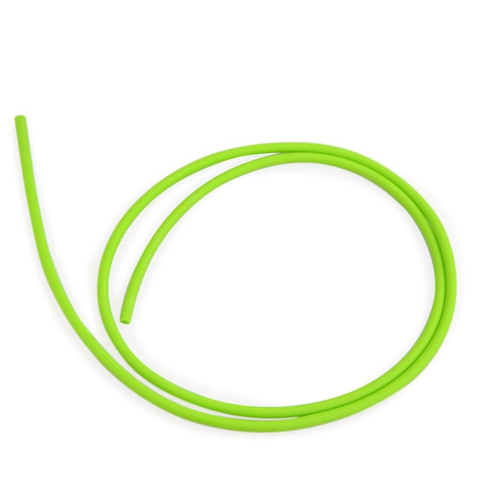 1pcs Latex Rubber Tubing, 8×12mm Green Elastic Tubing, 5×8mm High Elasticity Slingshot Rubber Tubing, DIY Toys Accessories(8x12mm 1m)