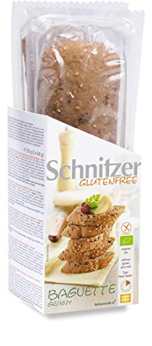Schnitzer GLUTENFREE Bio Baguette grainy glutenfrei, 5er Pack (5 x 320 g) Cover