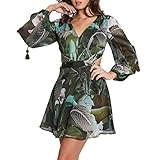 Abito lungo Donna guess w3gk81_wcwf2-p86z LS FARRAH DRESS