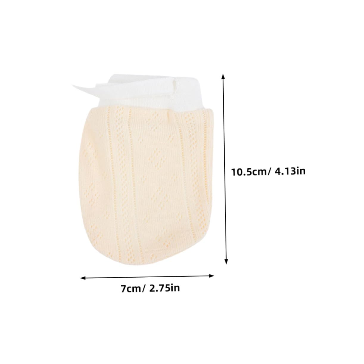 FRCOLOR Newborn Mittens 4 Pair Baby Gloves No Scratch Soft Breathable Mittens for Girls Baby Winter Gloves