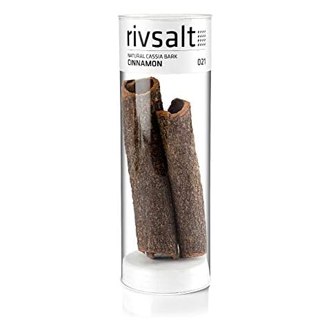 RIVSALT Premium Cinnamon Cassia Bark, Natural Cover