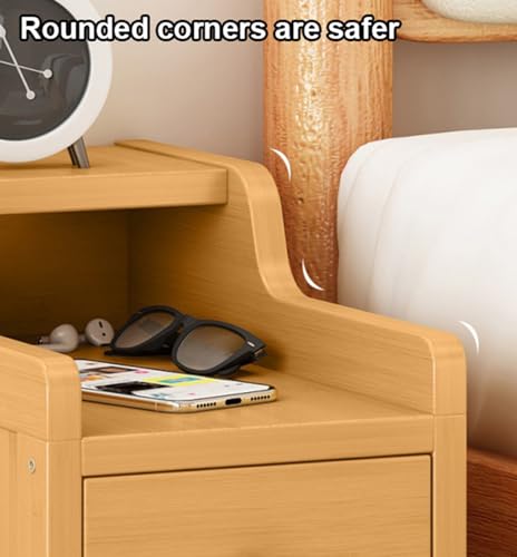 Table d'appoint étroite pour canapé de chambre ou salon moderne avec tiroirs de rangement - 7