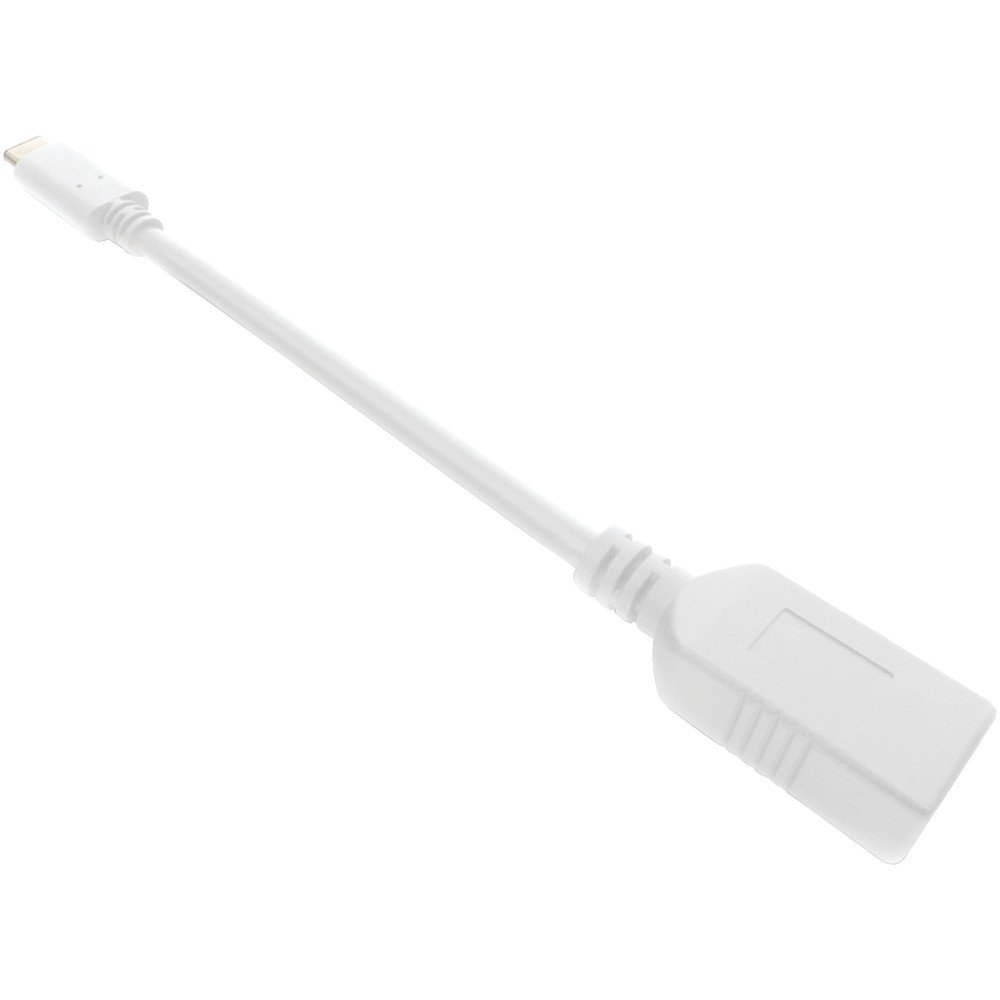 IESSENTIALS IE-C2AF-WT USB-A to USB-C Adapter Cable (White)