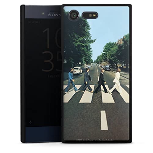 DeinDesign Coque Compatible avec Sony Xperia X Compact Étui Housse Abbey Road The Beatles Musique - Les Beatles, Paul McCartney, John Lennon, RIngo Starr, George Harrison DeinDesign Coque Compatible avec Sony Xperia X Compact Étui Housse Abbey Road The Beatles Musique