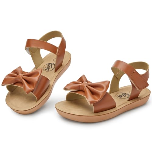 Image of Trary Toddler Sandals for Baby Girls Boys Summer Sandals Cute Kids Shoes Lightweight Open Toe Sandals Beach Holiday Unisex Child Sandals