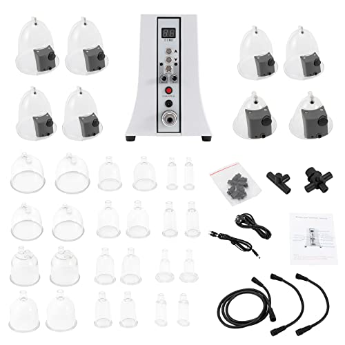 Machine d'augmentation de la poitrine avec écran d'affichage LED Appareil d'augmentation du sein Machine de levage de fesses Kit de thérapie par ventouses...