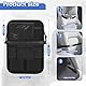 Zymuegist Auto Organizer, Upgrade Rückenlehnenschutz XXL 13 Tabletfach, Klapptisch & Viele Taschen für Kinder & lange Autofahrten Sitzschoner (Schwarz, 1er Set)