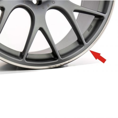 Anello BBS 20 Pollici Acciaio Inox Protezione Attacco Cerchio - Foto 2