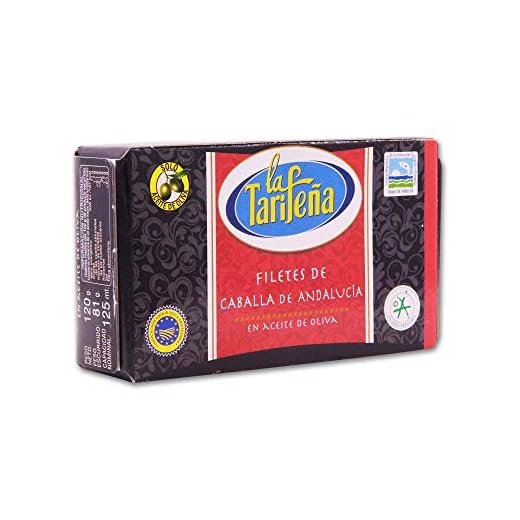 La Tarifeña Filetes de Caballa de Andalucía en Aceite de Oliva - 120g