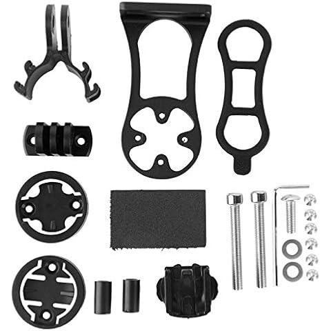 Niiyen Soporte para computadora de Bicicleta, Soporte de Soporte de GPS para Soporte de computadora de Bicicleta de Metal Duradero Cover
