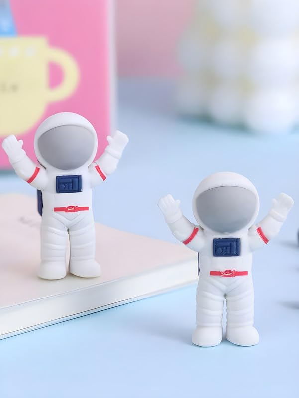 Image of Radiance 12 Pcs Space Theme Erasers for Kids | Fun Pencil Erasers for Boys | Random Designs & Colors | Fancy Stationery for School & Birthday Return Gifts