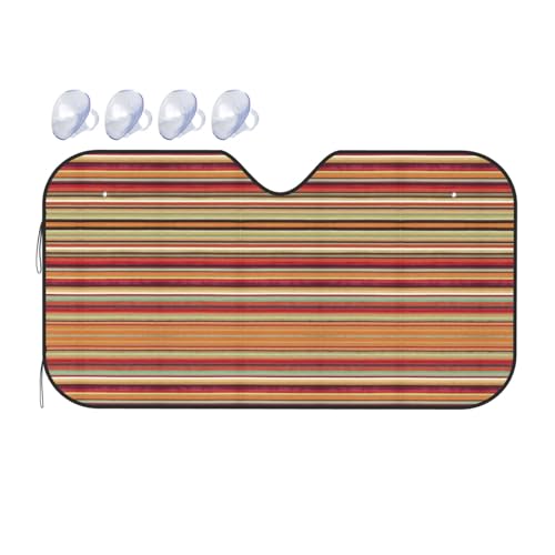 Parasol para parabrisas de coche con estampado de arco iris, compatible con coches, pantalla solar automotriz, accesorios de verano para vehículos