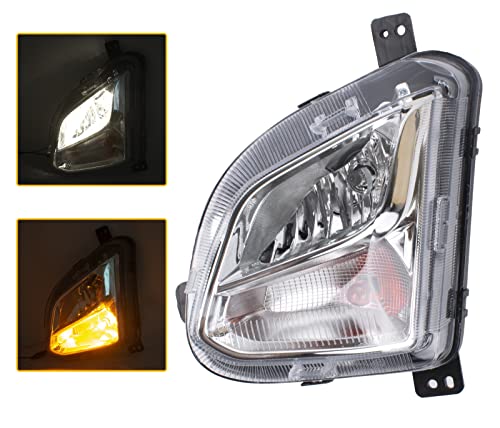 Boine Compatible With 2018 2019 2020 Chevy Chevrolet Equinox Left Driver Side Fog Light Signal Light - Bulb Included