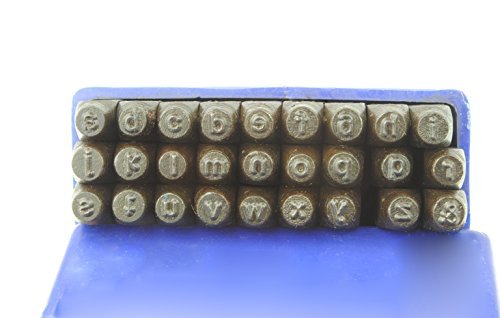 Proops 27 Piece Metalwork Stamp, Lower Case Letter Stamps, Punches, 3Mm 1/8". (M9030) Free Uk Postage
