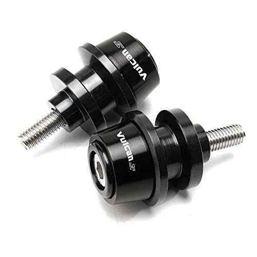 Motorcycle Accessories Aluminum Swing Arm Spools Slider Stand Screw Fits For Kawasaki Vulcan S 650 2015-2021 (Black) #TOP3