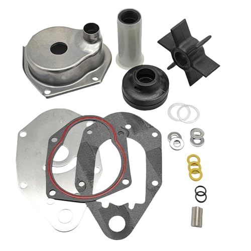 812966A12 Water Pump Impeller Repair Kit Compatible with Mercury 30 35 40 50 60 HP Outboards Replacement 14334A3 18-3690