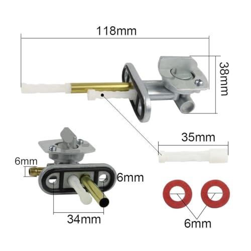 Llave de purga de combustible para Raptor 350 y TTR 450 2