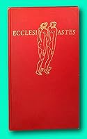 Vtg Hans Foy / Ecclesiastes: With a Wood Engraving and Eight Trial Drawings, 1958 B09C3SRM97 Book Cover