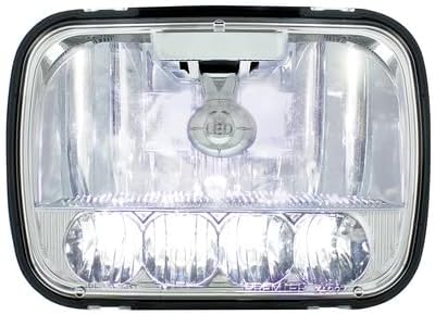 United Pacific 5 High Power LED 5" x 7" Crystal Headlight - High & Low Beam