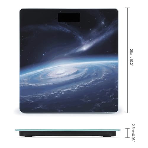 Báscula digital para baño de vidrio templado 10.2 in miniatura 2