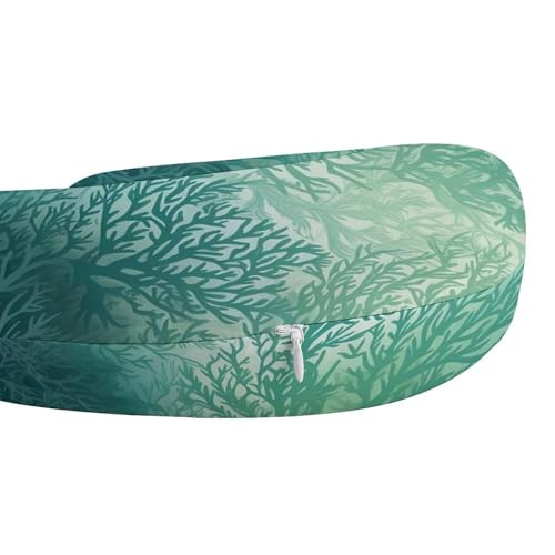 Almohada espuma viscoelástica tamaño moderado para viaje miniatura 4