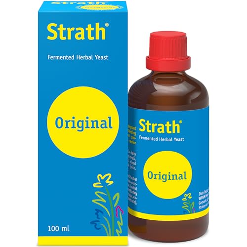 Strath Original Liquid Tonic - 61 Vital Nutrients Vitamins Minerals & Amino Acids Swiss Made Natural Herbal Yeast Supplement Daily Health Nutritional & Immune Support Multivitamins for adults