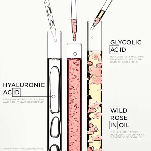 Image of Kerastase Gloss Absolu Anti-Frizz Heat Protectant Spray For Glossy Hair | Fine To Medium Hair | 4-Days Anti-Frizz | With Hyaluronic & Glycolic Acid, Wild Rose-In-Oil | 190ml