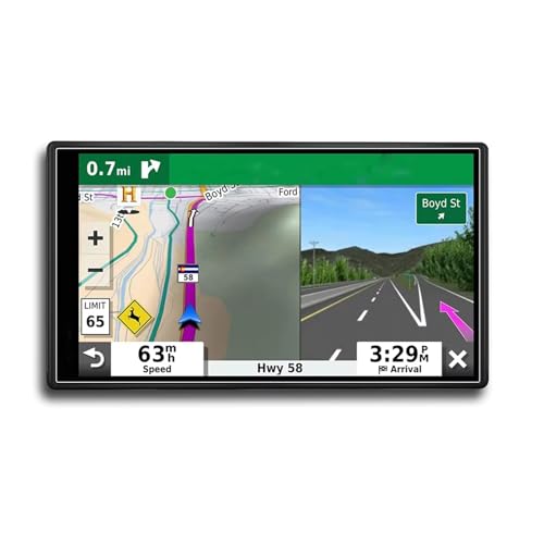 Film protecteur d'écran pour Garmin Drivesmart 55 - Lot de 2 protections LCD 5,5 pouces