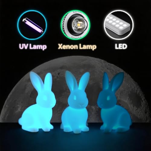 Image of Rainbow Sky Blue Glow in Dark PLA 1.75mm 1kg Spool Luminous 3D Filament FDM | Blue Gradient rainbow Sky color Bright night printing Hide layer lines No tangle 1kg 2.2lbs for Printer Bambu Creality