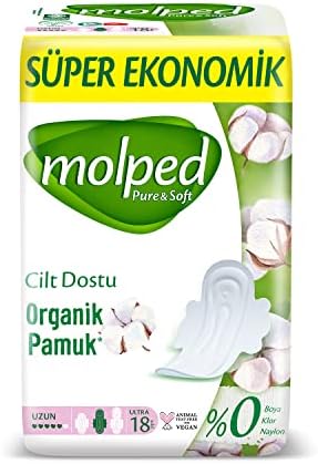 Molped Pure Soft Süper Ekonomi Uzun 18'li — Amazon ürün görseli