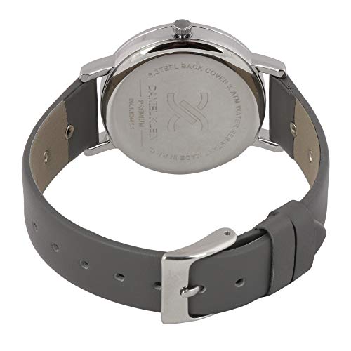 Image of Daniel Klein Leather Analog Grey Dial Women's Watch-DK.1.12451-1