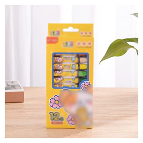 ASFD Drawing pens Oil Pastel Multicolor Washable Children's Crayon Painting Pen Drawing Tool for School Family Drawing Crayon Set Colour pens